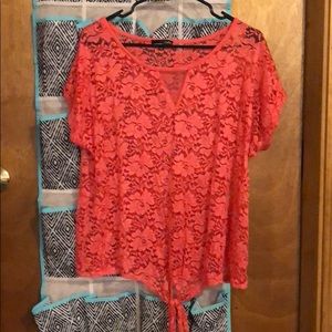 XL Lace Top